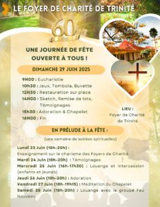 60 ans du Foyer de Charité de Trinité